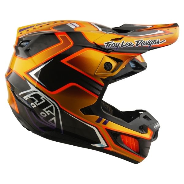 Troy Lee Designs - SE5 Carbon Crest MIPS Helmet motocross helmet product shown from another angle sku 171017001