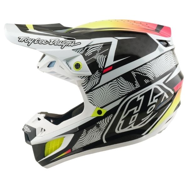 Troy Lee Designs - SE5 Carbon Lined Up MIPS Helmet motocross helmet product shown from another angle sku 171025001