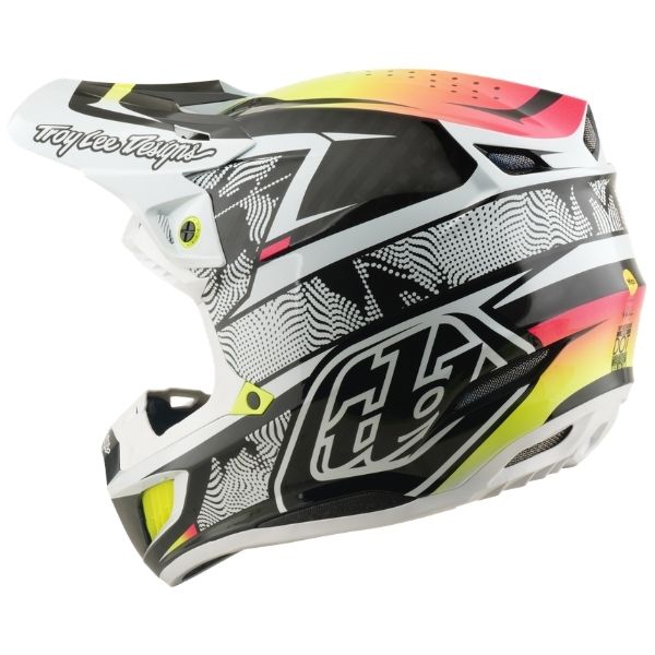 Troy Lee Designs - SE5 Carbon Lined Up MIPS Helmet motocross helmet product shown from another angle sku 171025001