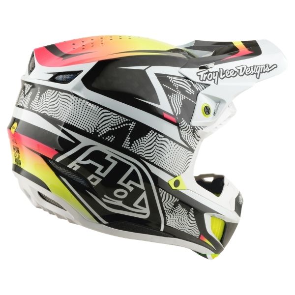 Troy Lee Designs - SE5 Carbon Lined Up MIPS Helmet motocross helmet product shown from another angle sku 171025001
