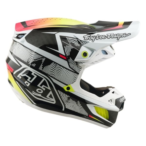 Troy Lee Designs - SE5 Carbon Lined Up MIPS Helmet motocross helmet product shown from another angle sku 171025001