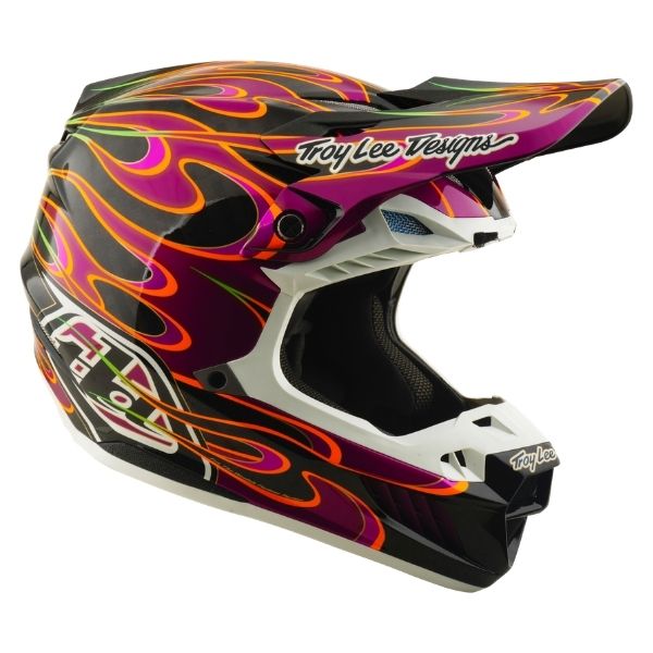 Troy Lee Designs - SE5 Carbon Torched MIPS Helmet motocross helmet product shown from another angle sku 171212011
