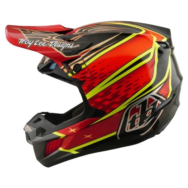 Troy Lee Designs - SE5 Carbon Wings MIPS Helmet motocross helmet product shown from another angle sku 171944011