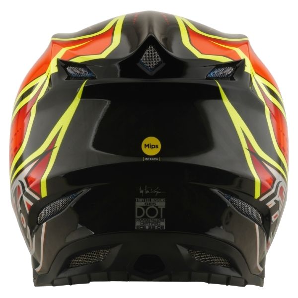 Troy Lee Designs - SE5 Carbon Wings MIPS Helmet motocross helmet product shown from another angle sku 171944011