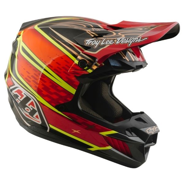 Troy Lee Designs - SE5 Carbon Wings MIPS Helmet motocross helmet product shown from another angle sku 171944011