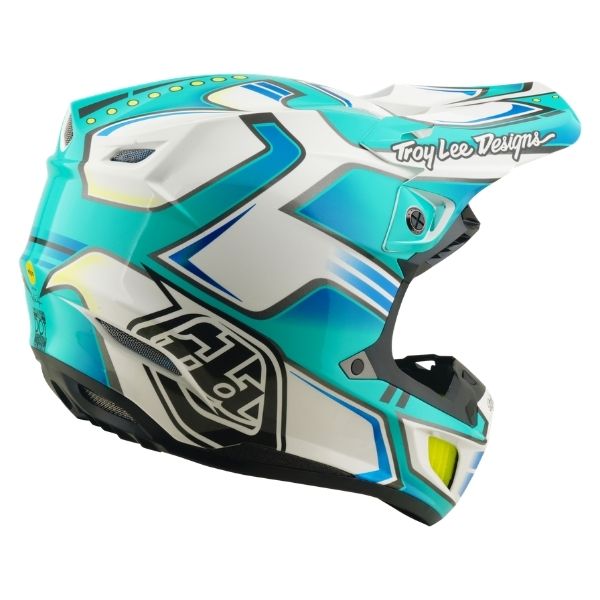 Troy Lee Designs - SE5 Composite Crest MIPS Helmet motocross helmet product shown from another angle sku 182017001