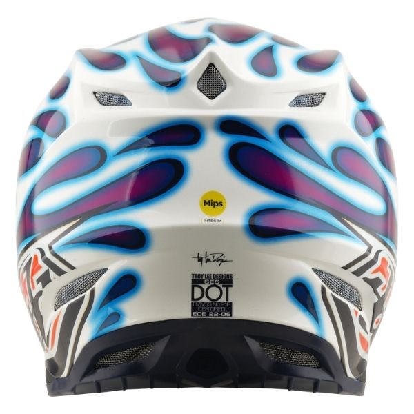 Troy Lee Designs - SE5 Composite Overspray MIPS Helmet motocross helmet product shown from another angle sku 182030001