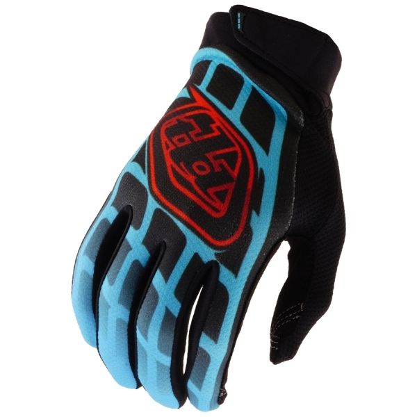Troy Lee Designs - GP Pro Framework Gloves motocross gloves in Black/Cyan product view sku 477115002