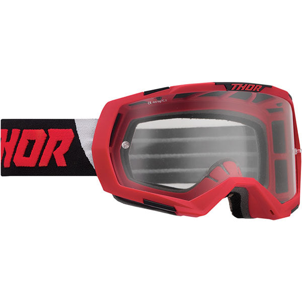Thor Regiment Goggles in Red/Black SKU 26012800