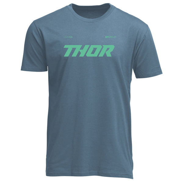 Front of Thor Brave Tee in Black on white background with Thor Graphic on center chest Sku 303025056 Colors: Black, Petrol Blue Sizes: SM to 4X SKU:3030250