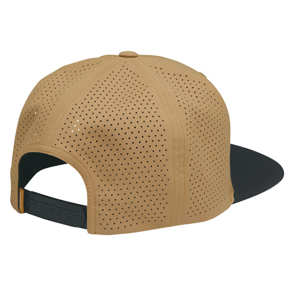 The Thor Corp Hat Sku 25014464 from the back showing mesh shell with plastic snap for size adjustment on a white background