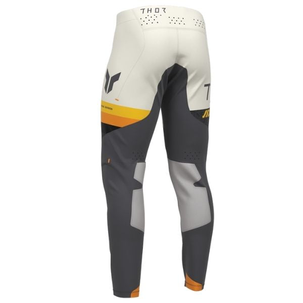 Thor Sportmode League Pants side view Colors: Charcoal/Wht SKU:2901122 | Available at BTO Sports.