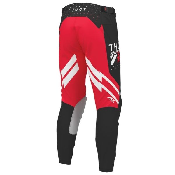 Thor Launchmode Futura Pants side view Colors: Charcoal/Green SKU:2901123 | Available at BTO Sports.