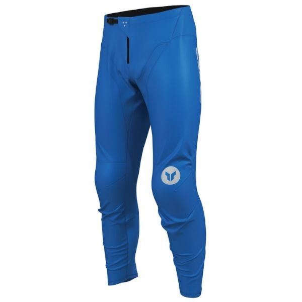 Thor Ridemode Menace Pants (Youth) side view Colors: Grey SKU:290327 | Available at BTO Sports.
