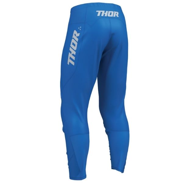 Thor Ridemode Menace Pants (Youth) side view Colors: Blue SKU:290327 | Available at BTO Sports.