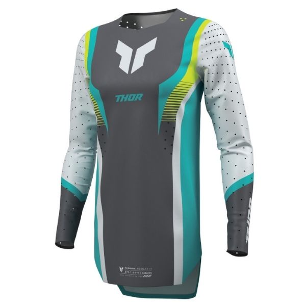 Image 6 of a thor sportmode velocity jersey womens with SKU 29110335, featuring sportmode apparel, activewear, athletic clothing, performance wear | SKU: 29110335 | Available at BTO Sports