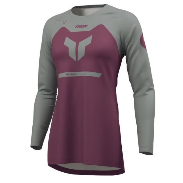 Image 2 of a thor ridemode menace jersey womens with SKU 29110378, featuring womens jersey, performance jersey, athletic top, team jersey | SKU: 29110378 | Available at BTO Sports