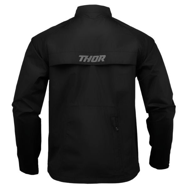 Thor Pack Jacket side view in Blk sizes XS, SM, MD, LG, XL, 2X, 3X SKU 2920088. Riding Jacket | Available at BTO Sports