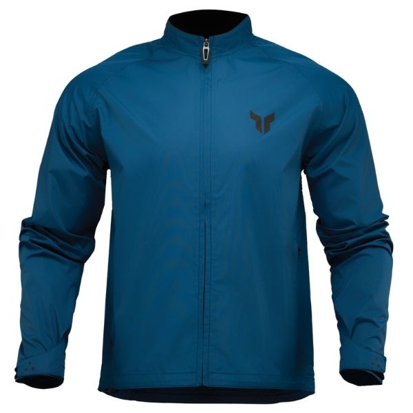 Thor Pack Jacket front angle view in Blk sizes XS, SM, MD, LG, XL, 2X, 3X SKU 2920088. Riding Jacket | Available at BTO Sports