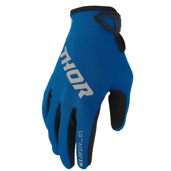 Thor Ridemode Static Gloves rear view Colors: Red Sizes: XS to 2X SKU:333083 | Available at BTO Sports.