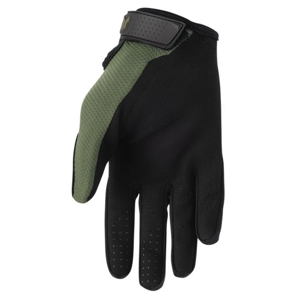 Thor Ridemode Static Gloves (Womens) rear view Colors: Grey Sizes: SM to XL SKU:333103 | Available at BTO Sports.