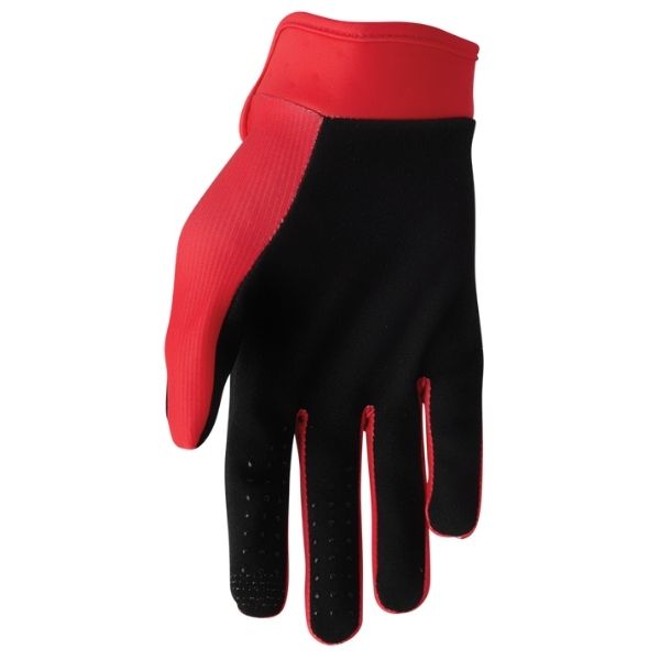 Thor Launchmode Split Gloves (Youth) rear view Colors: Nvy Blue Sizes: Y-2XS to Y-XS SKU:333219 | Available at BTO Sports.