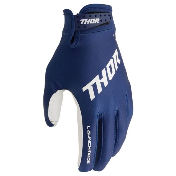 Thor Ridemode Static Gloves (Youth) rear view Colors: Black Sizes: Y-2XS to Y-XS SKU:333219 | Available at BTO Sports.
