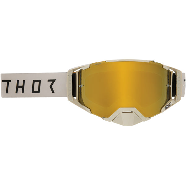 Crisp studio image on a white background of Thor Ascend LTD Goggles (Mirror Lens); showing frame shape, strap design, and lens style; SKU 260140