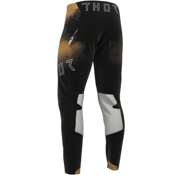 Professional studio photo of Thor Sportmode Carbon Pants; showing panel layout, seams, and overall cut; SKU 2901127; Sizes: 28-38 - alternate view
