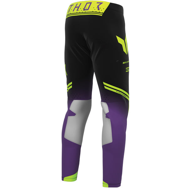 Studio photo on a white background of Thor Sportmode Geo Pants; showing panel layout, seams, and overall cut; SKU 290112796; Sizes: 28-38