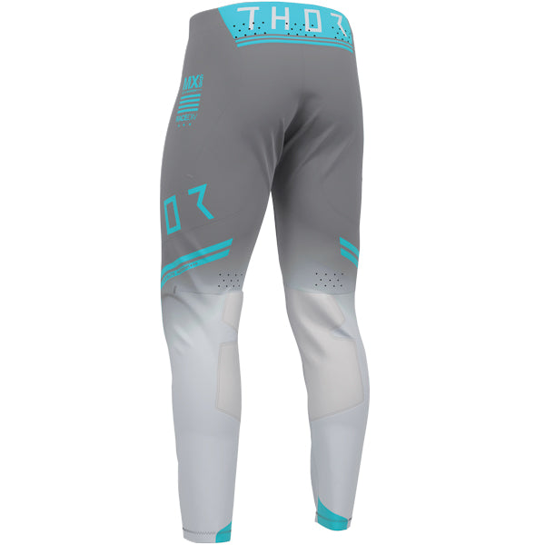 Studio photo on a white background of Thor Sportmode Geo Pants; showing panel layout, seams, and overall cut; SKU 290112796; Sizes: 28-38