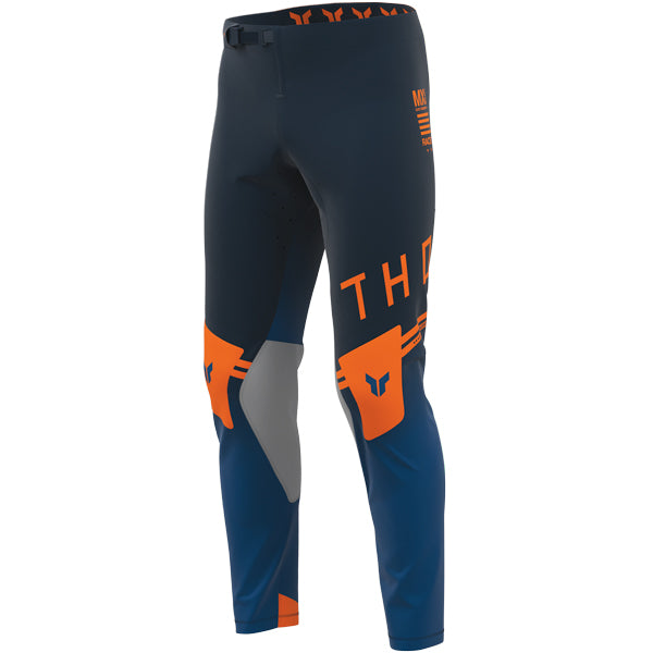 Professional studio photo of Thor Sportmode Geo Pants; showing panel layout, seams, and overall cut; SKU 290112796; Sizes: 28-38