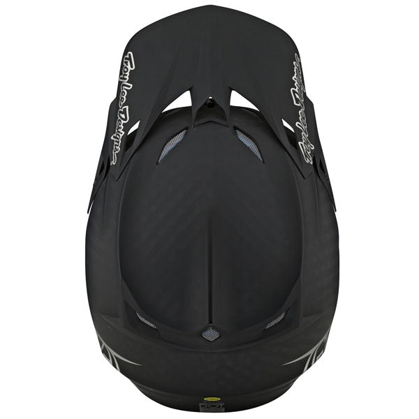 Image of Troy Lee Designs SKU 1714370 SE5 Carbon Stealth Helmet Size: XS Colors: Black/Chrome (SKU 1714370)