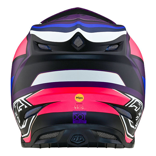 Image of Troy Lee Designs SKU 1820010 SE5 Composite Reverb LE Helmet Size: XS Colors: Black/Purple (SKU 1820010)