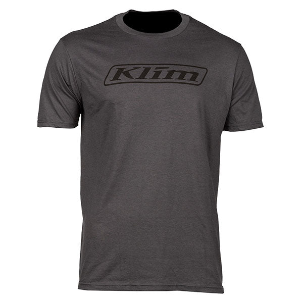 Clean studio shot of Klim Dont Follow Moto T-Shirt; showing tee fit, printed graphics, and crew neckline; SKU 3700-000-120-913; Sizes: S-3XL