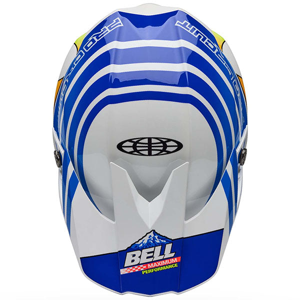 motorcycle helmet, showing aerodynamic shell design, ventilation ports, and secure retention system built for rider comfort and protection