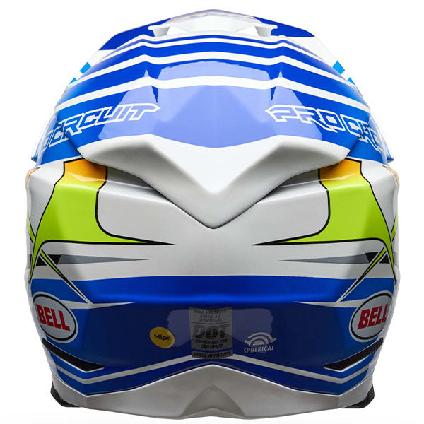motorcycle helmet, showing aerodynamic shell design, ventilation ports, and secure retention system built for rider comfort and protection. SKU 07165403.