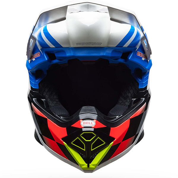 motorcycle helmet, showing aerodynamic shell design, ventilation ports, and secure retention system built for rider comfort and protection. SKU 07165404.