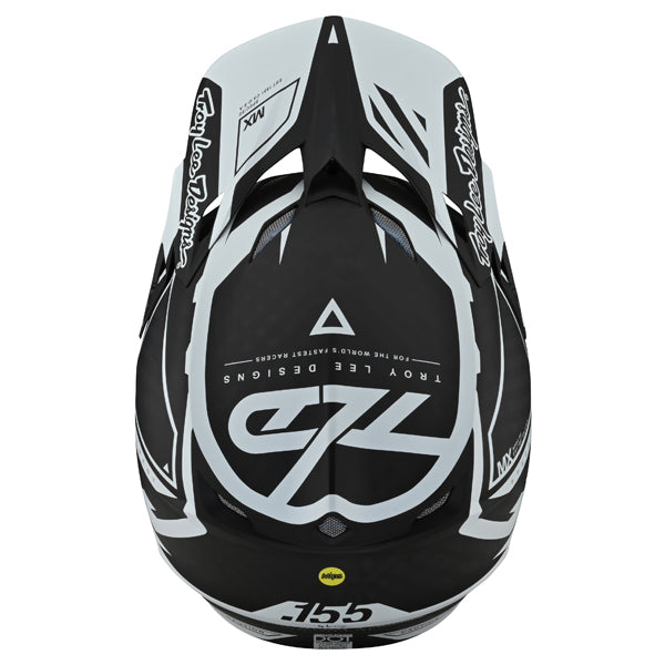 Image of Troy Lee Designs SKU 1711620 SE5 Carbon MXSE Helmet Size: XS Colors: BLACK (SKU 1711620)