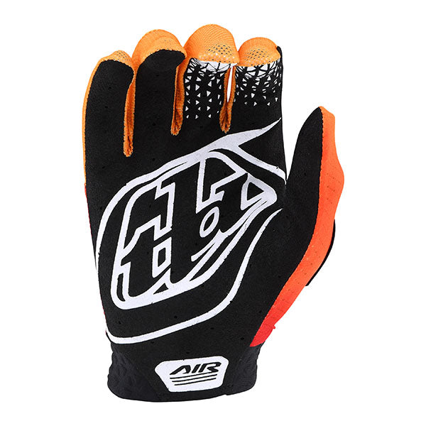 Product image of 8 Troy Lee Designs Air GLOVE JETFUEL BLKRED 02 f5c7dbf4 2c71 4f bfd7 14f69f406090 motocross gloves showing fit, construction, and colorway | Available at BTO Sports