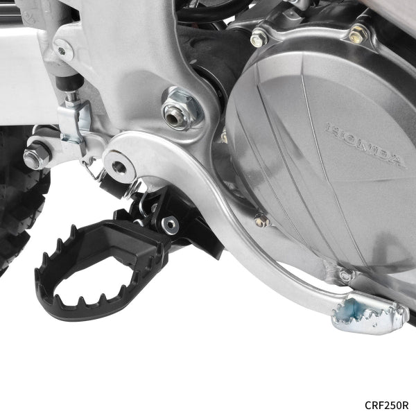 High-resolution studio image of Zeta - Max Footpegs (Husqvarna); showing overall shape and visible design details; SKU 634-26; Colors: Black, Multicolor