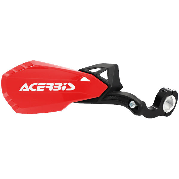 Acerbis Firstmoto Mini-Bike Wraparound Handguards in red