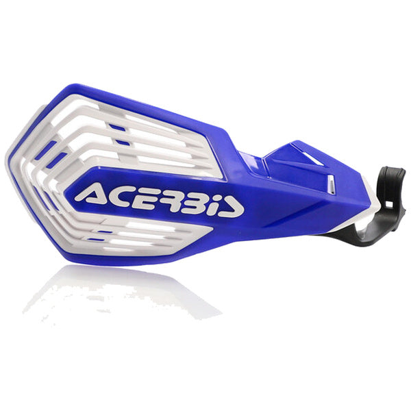 Acerbis K-Future Handguards in blue and white