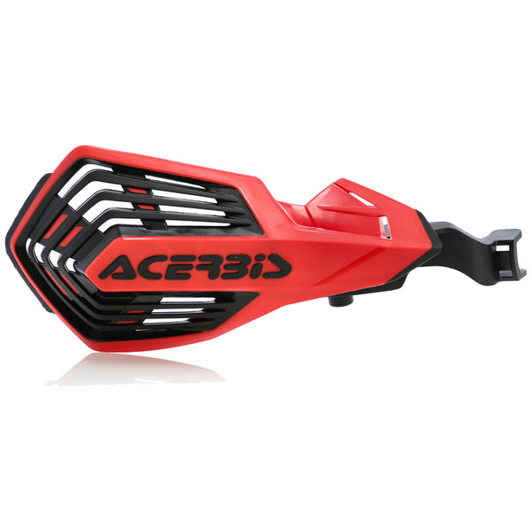 Acerbis K-Future Handguards in red and black