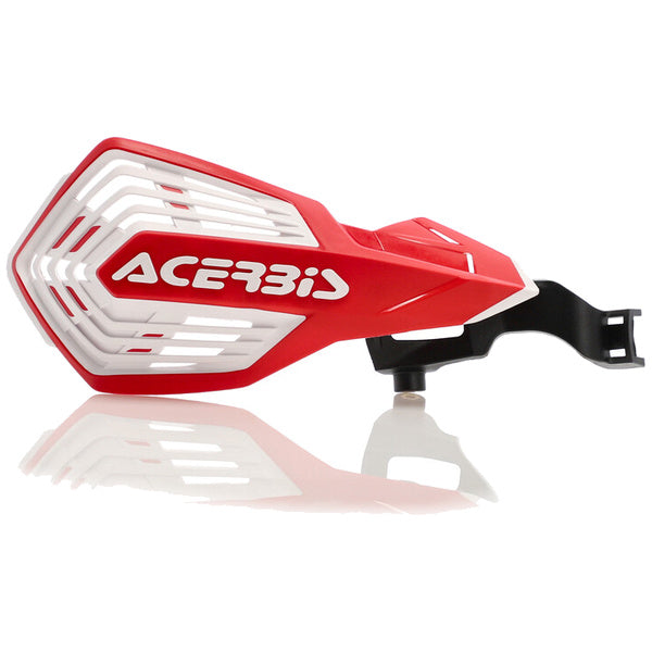 Acerbis K-Future Handguards in red and white