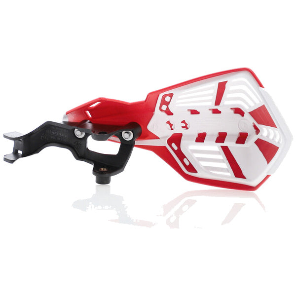 Acerbis K-Future Handguards in red and white, additional view 2