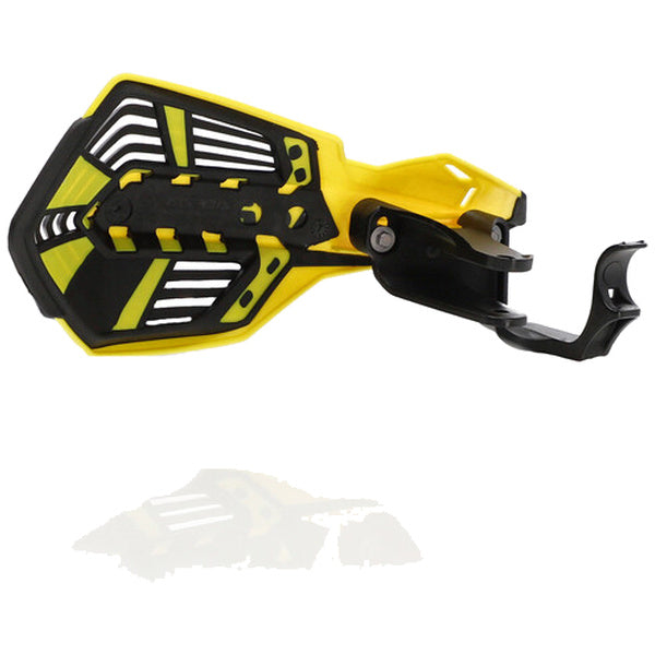 Acerbis K-Future Handguards in yellow and black, additional view 2