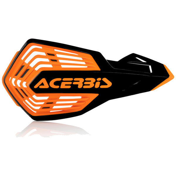 Acerbis X-Future Handguards in black and orange