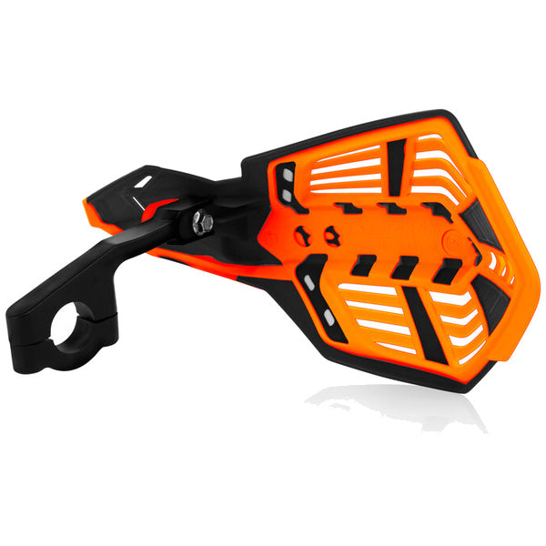 Acerbis X-Future Handguards in black and orange, additional view 2