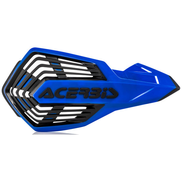 Acerbis X-Future Handguards in blue and black